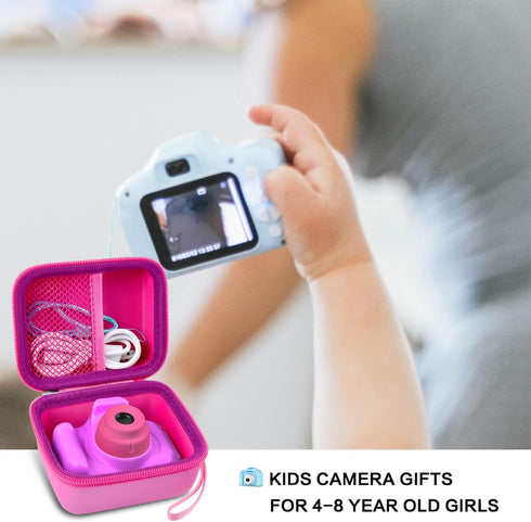 GWCASE Camera Case Compatible with Seckton, Goopow, Desuccus, Rindol, VATENIC, GKTZ Kid Toy Video Camera - Box Only,
