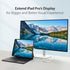 j5create USB-C to DisplayPort Cable, 4K@144Hz, 3.9ft, Type C to DP, Compatible with iPhone 15 Pro/Max, MacBook Pro/Air