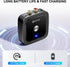 SONRU 6.0 24-Hour 3.5mm/RCA, Bluetooth Receiver, Bluetooth Adapter for Old Receiver, Low Latency, Battery Life with AUX