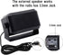 Rectangular External Communications Speaker for Ham Radio or CB & Scanners, 5 Watt, Black