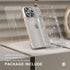 Choiche iPhone 15 Pro Max Case, Glitter Clear with 3 x Diamond Camera Lens Protectors & 2 x Tempered Glass