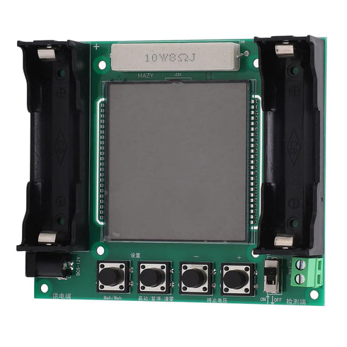 Lithium Battery Capacity Tester, Digital Load Tester for MaH MwH Measurement Module for Lithium Batteries