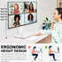 13-32 Inch 44lbs, TAVR Furniture Single Monitor Stand VESA Mount for Screens, Free-Standing Monitor Riser with Swivel