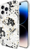 Kate Spade New York iPhone 14 Pro Max Case - Multi Floral Black and White, Compatible with MagSafe
