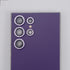 Bling Glitter Diamond Metal Crystal Camera Lens Protector for Samsung Galaxy S24 Ultra (Purple), Sparkly Rhinestones