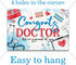 JIFORUI 4x6ft Graduation Congrats Doctor Banner Party Decorations, Medical Graduation Party Supplies, MD Nursing School