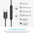 MEE audio SleepTones USB-C Wired Sleep Earbuds for Side Sleepers with Lightweight Low-Profile Silicone Earpieces, Noise