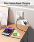USB C to Lightning Cable for iPhone 2Pack 6FT Right Angle 90 Degree iPhone Charging Cable Long Nylon Braided USB C iPhone Charger Compatible with iPhone 14/13/Pro/ 12/Max/11/XS/XR/8/Plus by Dasku