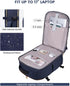 Backpack 40L Backpack 17" 3 Packing LOVEVOOK Large Travel for Women & Men, Carry on for Airplanes, TSA Personal Item