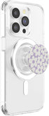 PopSockets PopGrip for MagSafe Pastel Purple Aesthetic Flowers Floral Retro Daisy Women
