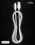 LIQUIPEL Powertek Glow MFi Certified 5ft Lightning to USB Charger for iPhone & iPad, Fast Charging Cable (White w/Stars)