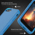 Heavy Duty Phone Case for iPhone SE 2022 (3rd Gen), Rugged Protective Drop Proof Case with Glass Screen Protector