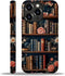 Akinmi Case for iPhone 16 Pro Max,Flower Bookshelf Exquisitely Pattern Double Protective Phone