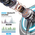 Wired Earbuds with Microphone 5 Pack, in-Ear Headphones with Heavy Bass, High Sound Quality Earphones for iPad, Laptop,