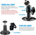 Frienda 360 Degree Adjustable Wall Mount Bracket and Silicone Protective Skin for Blink XT Security Camera (3, Black)