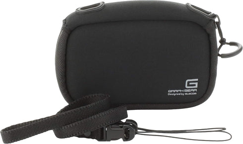 ELECOM DGB-062BUD Blue Neoprene Digital Camera Case, M Size