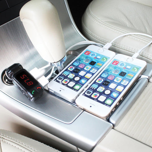 Bracketron Roadtripper Bluetooth FM Transmitter - Connect Phone Audio to Cars, Trucks, RVs, Buses, Boats Radio Speakers