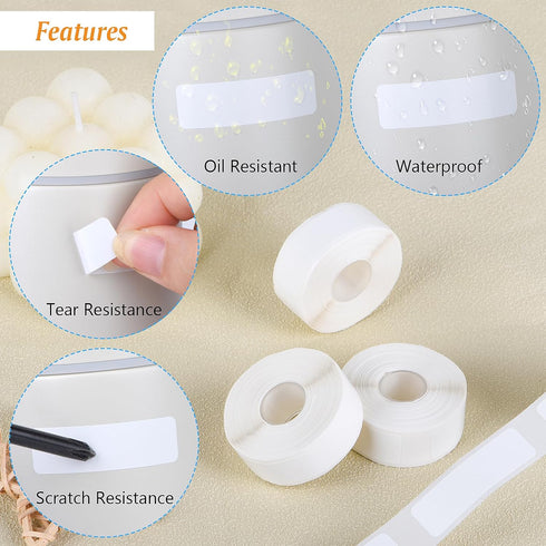 Carvoriy 6 D30, 960 12 40mm Rolls Label Maker Tapes for Phomemo Pcs x Thermal Labels Printer Sticker Paper
