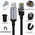 10 3.0 RJ45 10 11 USB to Ethernet Cable FT, USB A to Male Nylon Adapters, Gigabit Directly Connected, Compatible