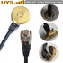 HYS TCJ-N1 400-470 13 RG58 PL259 UHF NMO Mhz Antenna with ft Coax Cable NMO to UHF Connector for Yaesu Kenwood HYT