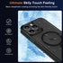 MOCCA iPhone 12 Pro Max Case, Slim Shockproof, Titanium Black, Compatible with MagSafe, includes Glass & Camera