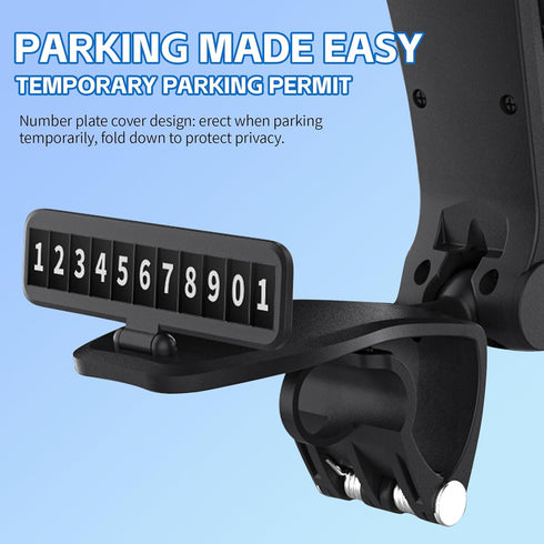 wuyaoyao 360 Phone Holder for Car, Clip-On Car Phone Mount for Dashboard, Rearview Mirror & Visor, Rotation Cell Phone