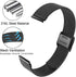 E ECSEM Metal Loop Bands Compatible for iTouch Sport 4 Adjustable Stainless Steel Replacement Wristbands Quick Release Watch Strap for iTouch Sport 4 Sport Smartwatch Women Men