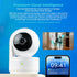 SOVMIKU 2K 5GHz 24/7 360 2-Way Setup, Alarm,180 Vicohome Indoor Security Camera, Wi-Fi, Plug-in, Recording, AI
