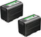 Kastar 2-Pack 7000mAh Battery Replacement for RED Komodo 6K Digital Cinema Camera