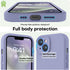 LOVE 3000 Lavender Grey Case for iPhone 14, Premium Silicone with Soft Anti-Scratch Microfiber Lining