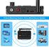 FancyWhoop 5.3 3.5mm Bluetooth Receiver for Home Stereo, RCA Bluetooth Adapter, Optical AUX Low Latency HD Music Audio