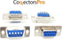 Pc Accessories 10 Pairs DB9 Male and Female D-Sub Solder Type Connector, 20-Pack