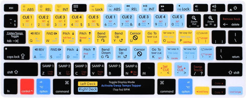 Serato Scratch Live Keyboard Cover, US Layout for Air 13 Inch A1466 A1369 and MacBook Pro 13/15 Inch