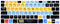 Serato Scratch Live Keyboard Cover, US Layout for Air 13 Inch A1466 A1369 and MacBook Pro 13/15 Inch
