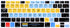 Serato Scratch Live Keyboard Cover, US Layout for Air 13 Inch A1466 A1369 and MacBook Pro 13/15 Inch