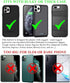 AH Military Grade Nylon Cell Phone Belt Holder for Men, Android Pouch Carrying Clip for iPhone 6 6S 7 8 X XR XS 11 12