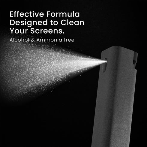 Screen Cleaner Spray and Wipe by EVEO, 2in1 Touchscreen Mist Cleaner for Computer, Laptop, iPhone