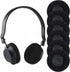 Xyembu 3 Pairs Headphone Ear Covers, Washable Stretchable Earpad Cover, Fabric Headphone-Pads Covers