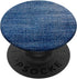Denim Blue Jeans Fabric PopSockets PopGrip, Funny Gift for Men or Women