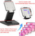 yeshine 75x75mm&100x100mm Adjustable Metal Folding Monitor Bracket for Touch Screen Desk Mount with VESA Hole All