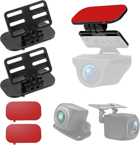 Giantree 2PCS Rear Camera Holder, Universal Dash Cam Rear View Camera Mount with