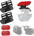 Giantree 2PCS Rear Camera Holder, Universal Dash Cam Rear View Camera Mount with