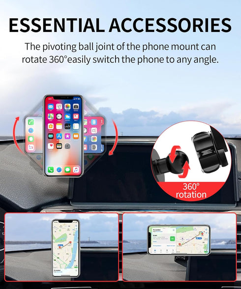 MaserWeller 2014-2021 2 2012-2018 3 2014-2020 4 8.8-Inch 360 Car Phone Holder for BMW Series / BMW Series / BMW Series