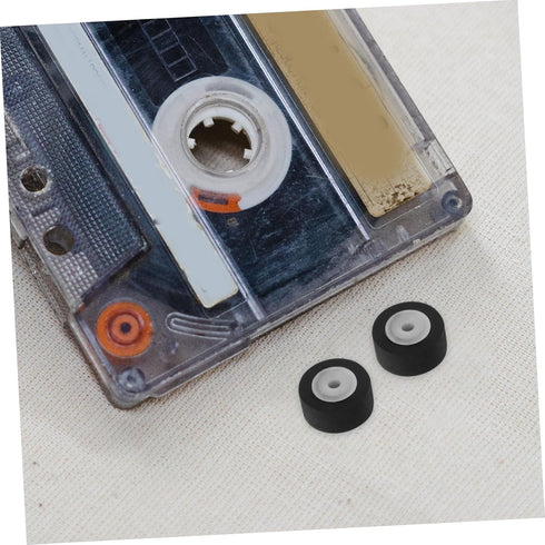 6Pcs Pinch Cassette Tape Roller Roller Replacement for Player Tape Deck Pulley Accessories for Recorder Repair