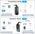 ESSAGER 3.5mm Bluetooth Car Adapter,Noise Cancelling AUX Bluetooth Receiver for Car,Wireless Audio Receiver Transmitter