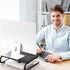 WALI Laptop Riser and Monitor Stand for Desk, Organizer for Monitor and Printer, Home, Office, School (STT001), 1 Pack,