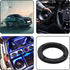 2PCS Black Plastic Speaker Spacer Adaptor Ring, 4inch Dia Mounting Bracket for Cars, Boats, Trucks, and More