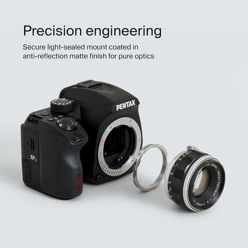 Urth Lens Mount Adapter, Compatible with M42 Lens to Pentax K Camera Body