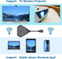P2P 4K HD Streaming Screen Mirroring Device, Wireless HDMI Adapter for iPhone, MacOS, iPad, Android to TV Projector