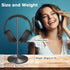 Headphone Holder Stand for Desk, Gaming Headset Stand with Heavy Base, Modern Black Gaming Desk Accessories